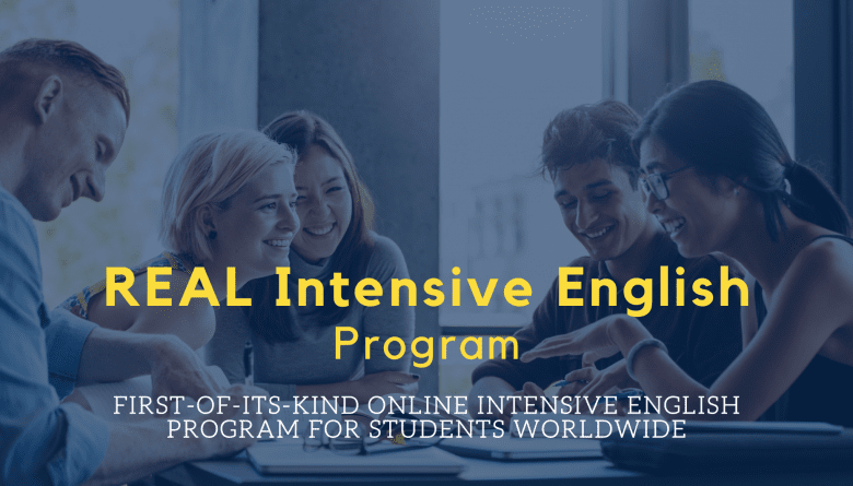 real intensive english program banner image