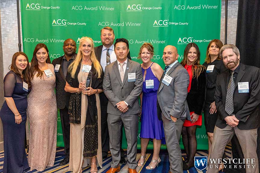 WESTCLIFF UNIVERSITY TAKES TOP HONORS AT 2022 ACG AWARDS