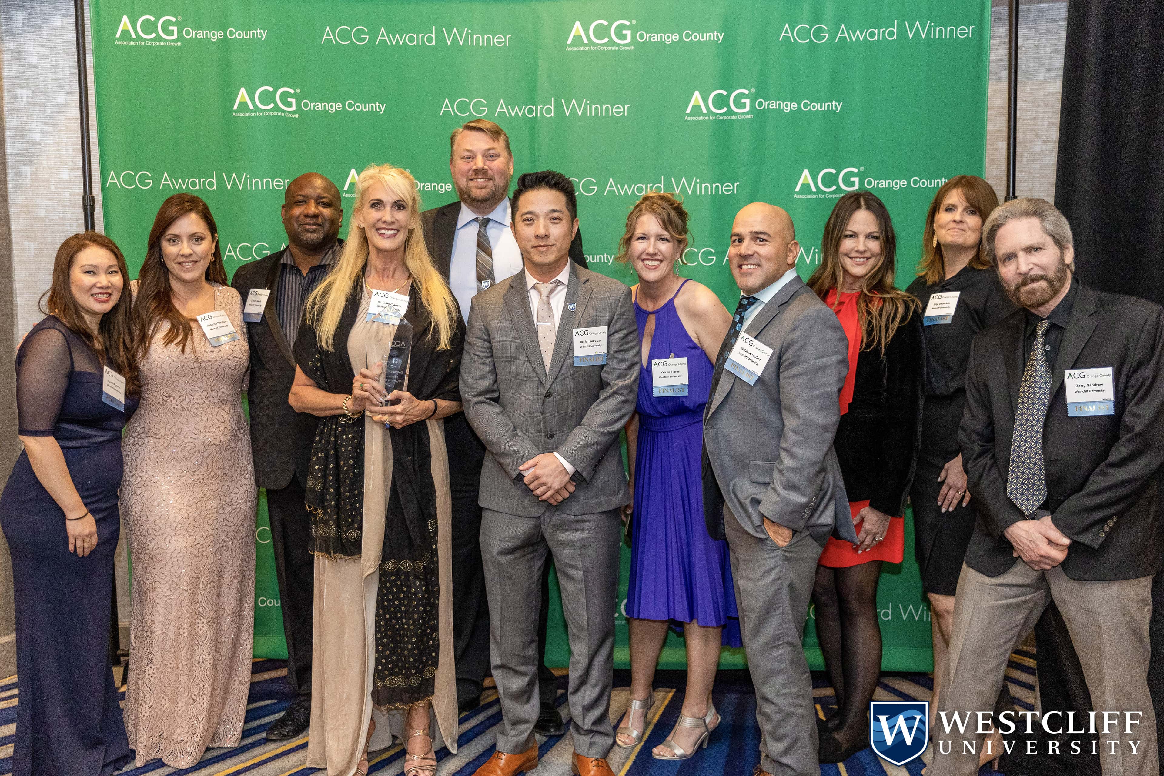WESTCLIFF UNIVERSITY TAKES TOP HONORS AT 2022 ACG AWARDS