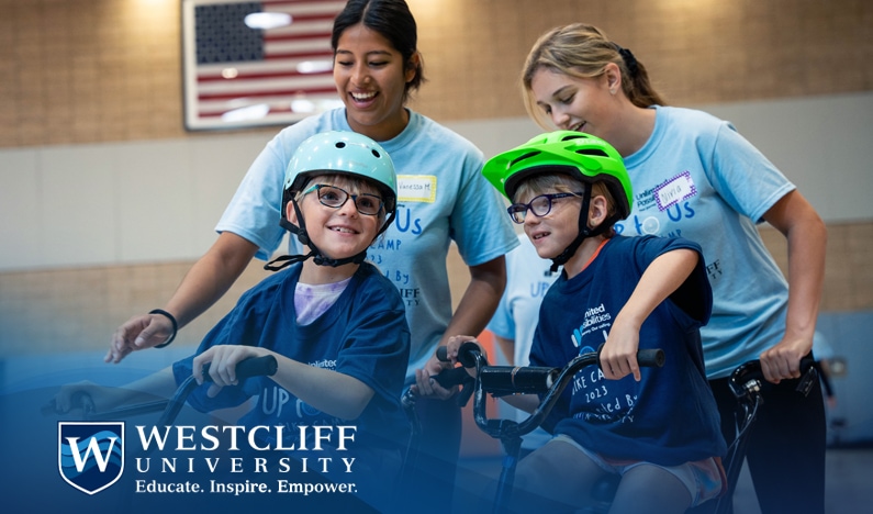 Westcliff University and Unlimited Possibilities Unite for Life-Changing Bike Camp