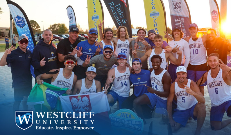 Westcliff’s Men’s Beach Volleyball Back-to-Back National Champions