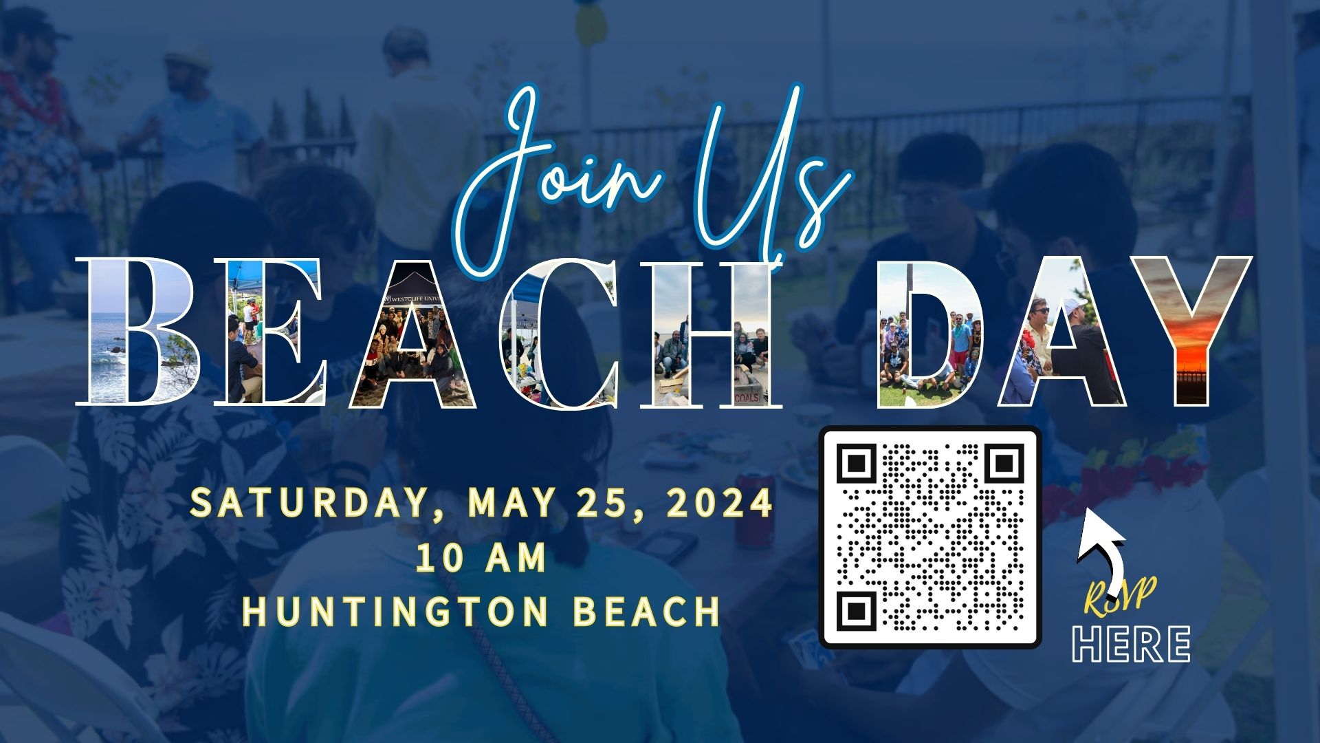 Westcliff University Student Life Beach Day, May 25, 2024