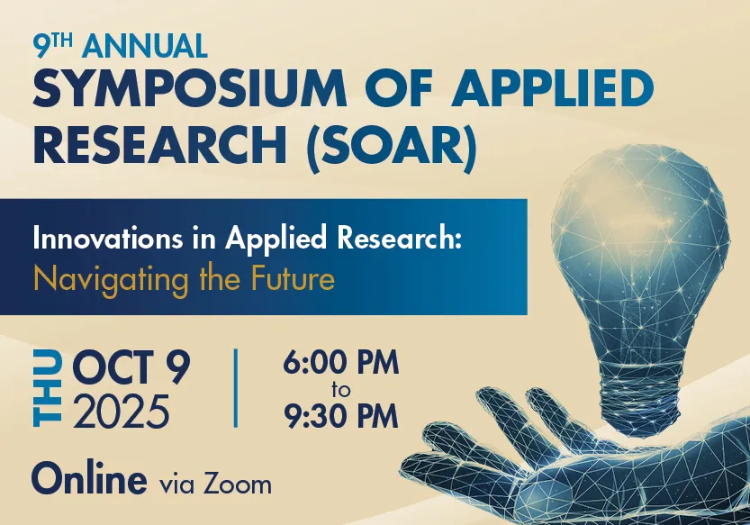 9th Annual SOAR – Innovations in Applied Research: Navigating the Future