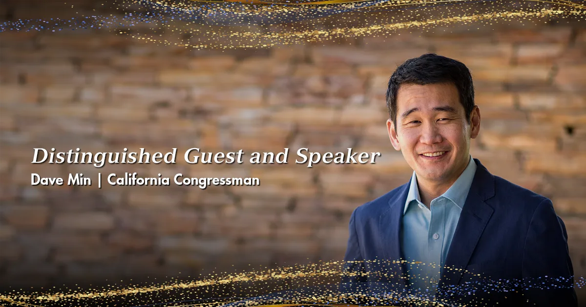 Representative Dave Min to Address Westcliff University&rsquo;s Class of 2026